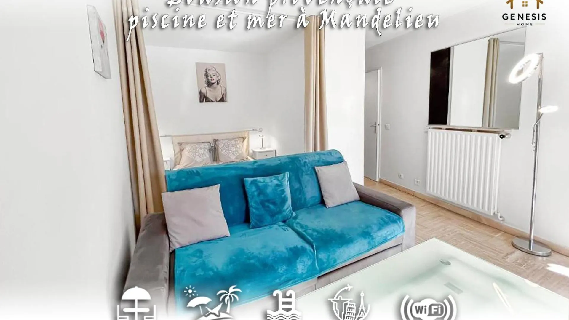 Evasion Provencale - Piscine Et Mer A Mandelieu 0*,